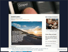 Tablet Screenshot of leadsteve.wordpress.com