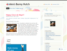 Tablet Screenshot of bunnyville.wordpress.com