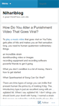 Mobile Screenshot of nihariblog.wordpress.com