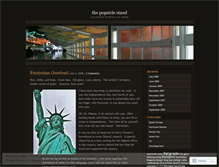Tablet Screenshot of popsiclestand.wordpress.com