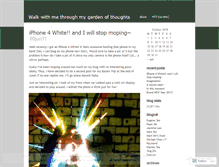 Tablet Screenshot of crashice.wordpress.com
