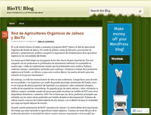 Tablet Screenshot of biotu.wordpress.com