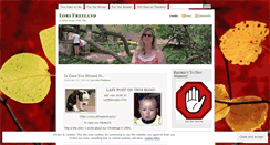 Desktop Screenshot of lafreeland.wordpress.com