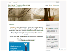 Tablet Screenshot of centralfloridanff.wordpress.com