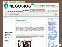 Tablet Screenshot of benegocios.wordpress.com