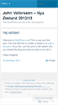 Mobile Screenshot of johnvaltersson.wordpress.com