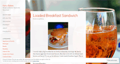 Desktop Screenshot of kerrywrites.wordpress.com
