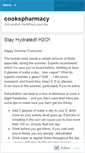 Mobile Screenshot of cookspharmacy.wordpress.com
