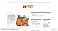 Desktop Screenshot of eventsdotorg.wordpress.com