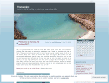 Tablet Screenshot of freeweelee.wordpress.com