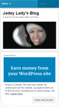 Mobile Screenshot of jadepress.wordpress.com