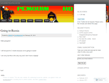 Tablet Screenshot of penguinplazapp.wordpress.com