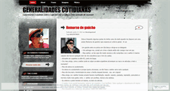 Desktop Screenshot of generalidadescotidianas.wordpress.com