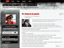 Tablet Screenshot of generalidadescotidianas.wordpress.com