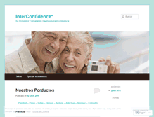 Tablet Screenshot of interconfidence.wordpress.com