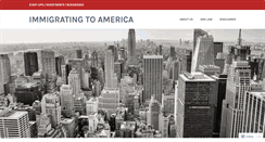 Desktop Screenshot of immigrating.wordpress.com