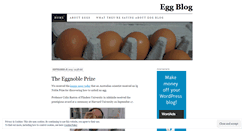 Desktop Screenshot of eggblogblog.wordpress.com