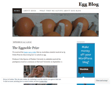 Tablet Screenshot of eggblogblog.wordpress.com