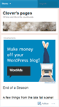 Mobile Screenshot of clover58.wordpress.com