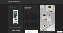 Desktop Screenshot of designadventures.wordpress.com