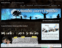 Tablet Screenshot of missaocompaixao.wordpress.com