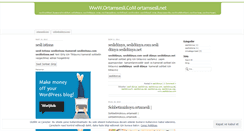 Desktop Screenshot of ortamsesli.wordpress.com