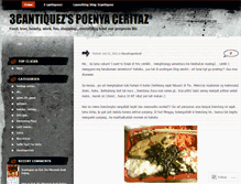 Tablet Screenshot of 3cantiquez.wordpress.com