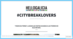 Desktop Screenshot of hellogalicia.wordpress.com