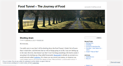 Desktop Screenshot of foodtunnel.wordpress.com