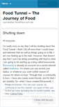 Mobile Screenshot of foodtunnel.wordpress.com