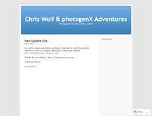Tablet Screenshot of chrisphotogenx.wordpress.com