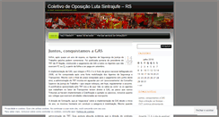 Desktop Screenshot of lutasintrajufers.wordpress.com
