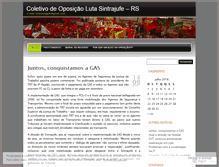 Tablet Screenshot of lutasintrajufers.wordpress.com