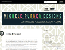 Tablet Screenshot of michelepurnerdesigns.wordpress.com