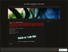Tablet Screenshot of peliculasunlink.wordpress.com