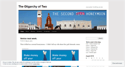 Desktop Screenshot of oligarchyoftwo.wordpress.com