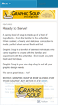 Mobile Screenshot of graphicsoup.wordpress.com
