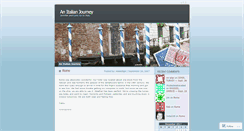 Desktop Screenshot of anitalianjourney.wordpress.com