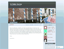 Tablet Screenshot of anitalianjourney.wordpress.com