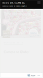 Mobile Screenshot of camesa.wordpress.com