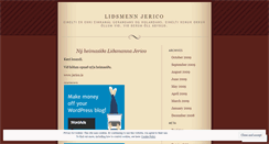 Desktop Screenshot of lidsmennjerico.wordpress.com
