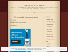 Tablet Screenshot of lidsmennjerico.wordpress.com