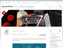 Tablet Screenshot of chaosweltreise.wordpress.com