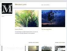 Tablet Screenshot of menukaslens.wordpress.com