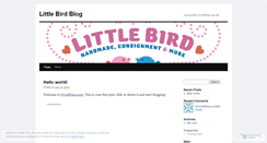 Desktop Screenshot of littlebirdstore.wordpress.com