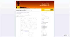 Desktop Screenshot of 417nut.wordpress.com