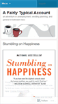Mobile Screenshot of fairlytypical.wordpress.com