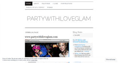 Desktop Screenshot of iloveglam.wordpress.com