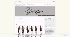 Desktop Screenshot of gossiperloves.wordpress.com