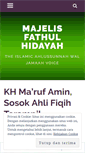 Mobile Screenshot of majelisfathulhidayah.wordpress.com